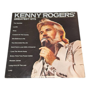 Kenny Rogers Greatest Hits Vinyl LP Record 1980